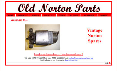 Old Norton Parts Website